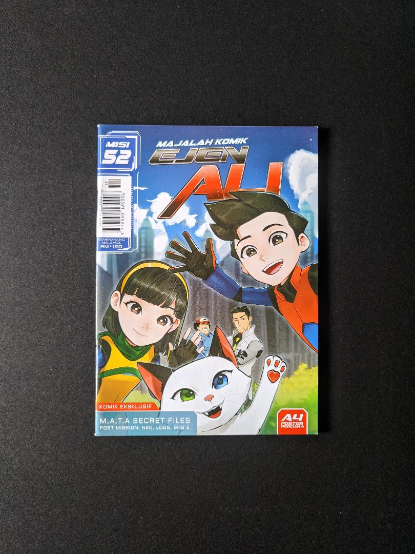 Majalah Komik Ejen Ali #52, Hobbies & Toys, Books & Magazines, Comics ...