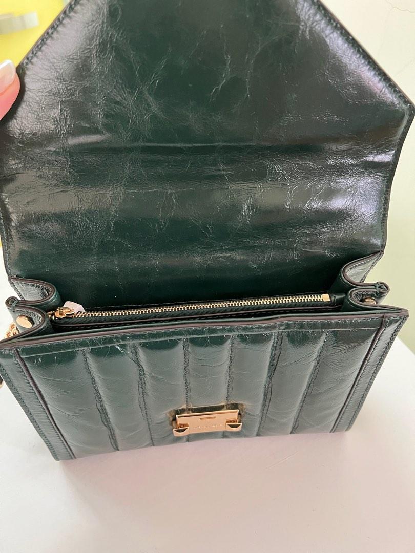 Whitney large sales quilted leather satchel