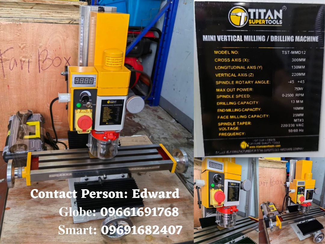 Mini Milling/Drilling Machine, Commercial & Industrial, Industrial ...