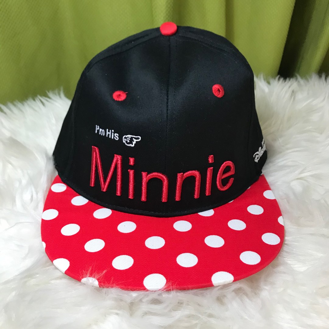 Minnie Mouse Cap, Men's Fashion, Watches & Accessories, Caps & Hats on ...