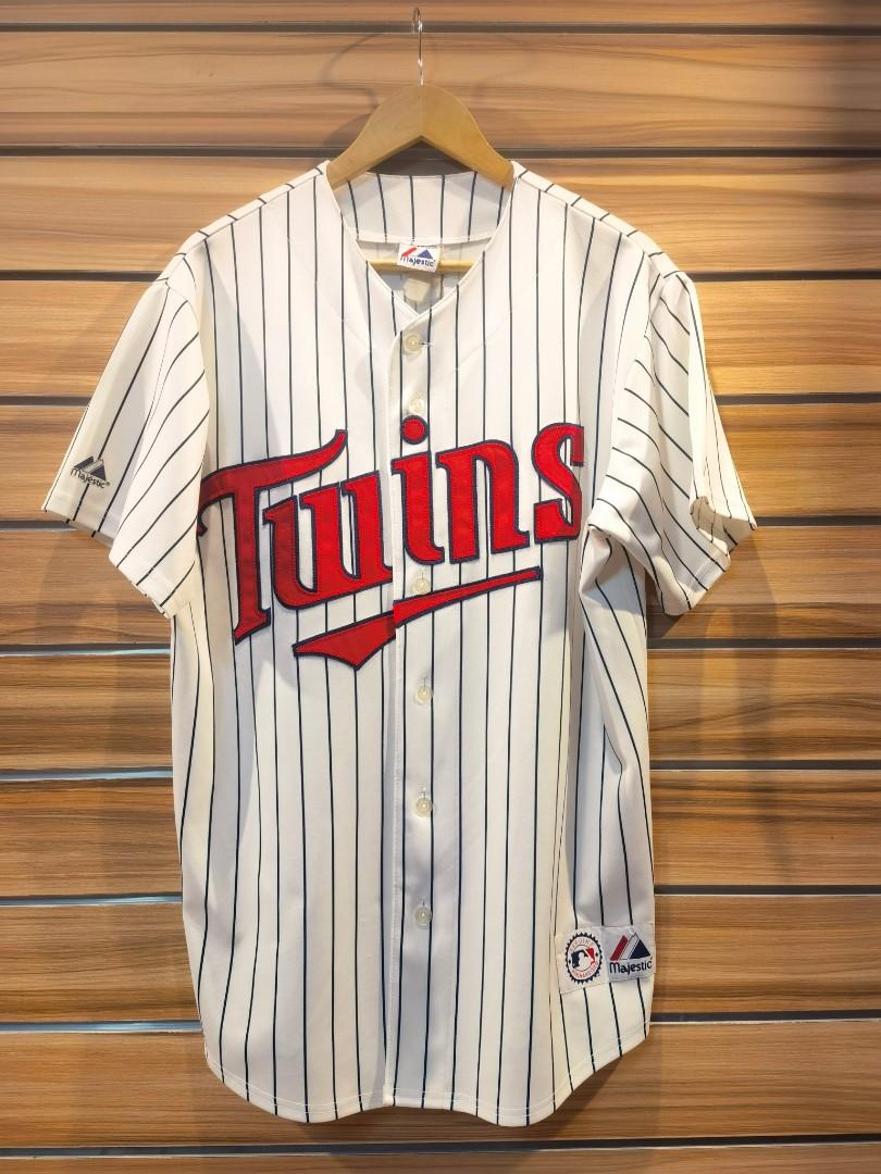 New XL 90's Minnesota Twins Jersey Men's Vintage Majestic Genuine MLB Baseball 1990's Made in The U.S.A.