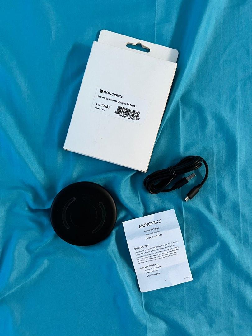 Monoprice MonopriceWireless Charger 1A (Category: Chargers & Cables) located in Quezon City. Submitted by sh3rdon (Listing ID 1180365540, Image 1). Description: Monoprice MonopriceWireless Charger 1A P/N 30887.