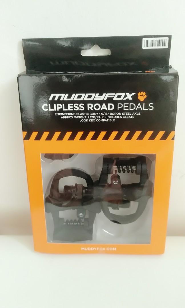 Muddyfox Clipless Road Pedals nt Shimano Look Keo Sports