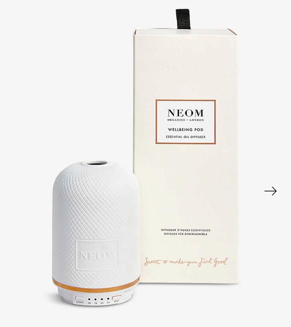 NEOM Wellbeing Pod essential oil diffuser 13cm, 美容＆化妝品, 沐浴＆身體護理, 沐浴及身體