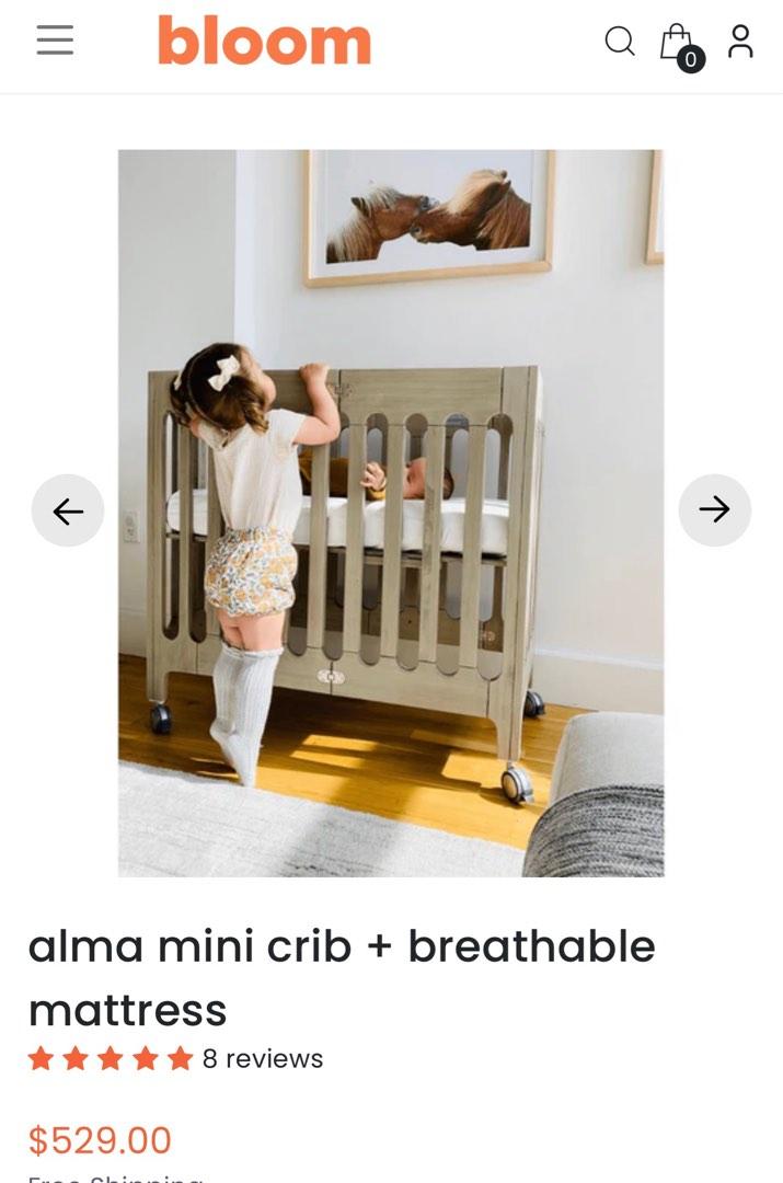Newborn / baby cot rolling, Babies & Kids, Baby Nursery & Kids Furniture, Cots & Cribs on Carousell