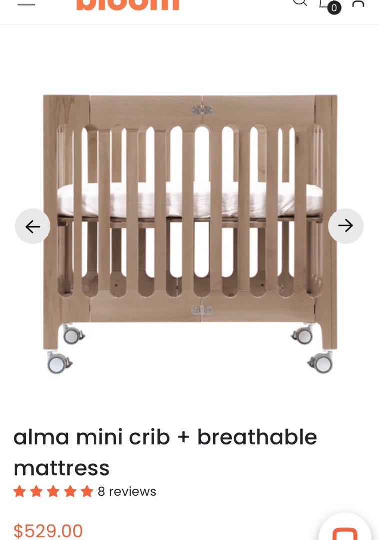 Newborn / baby cot rolling, Babies & Kids, Baby Nursery & Kids