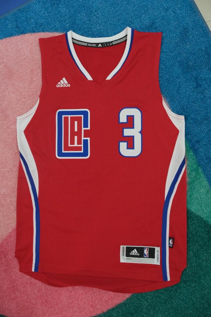Men's LA Clippers Chris Paul adidas Black Replica Basketball Jersey