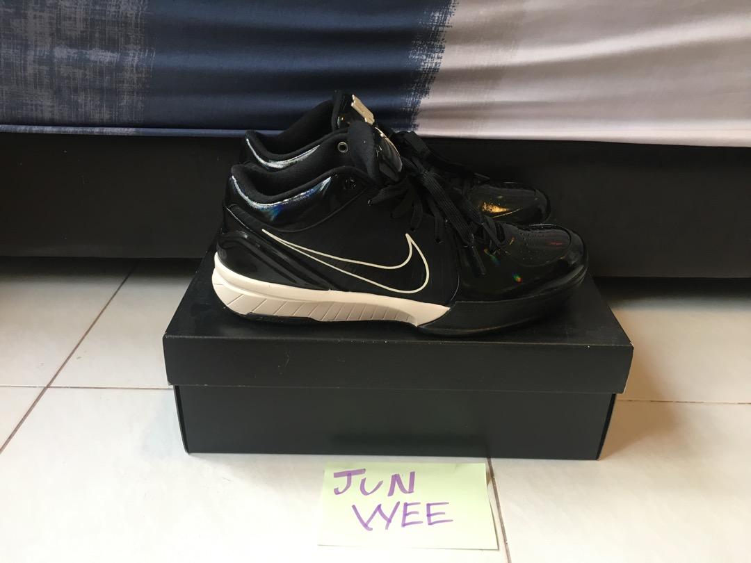 Undefeated kobe 4 protro black mamba sales