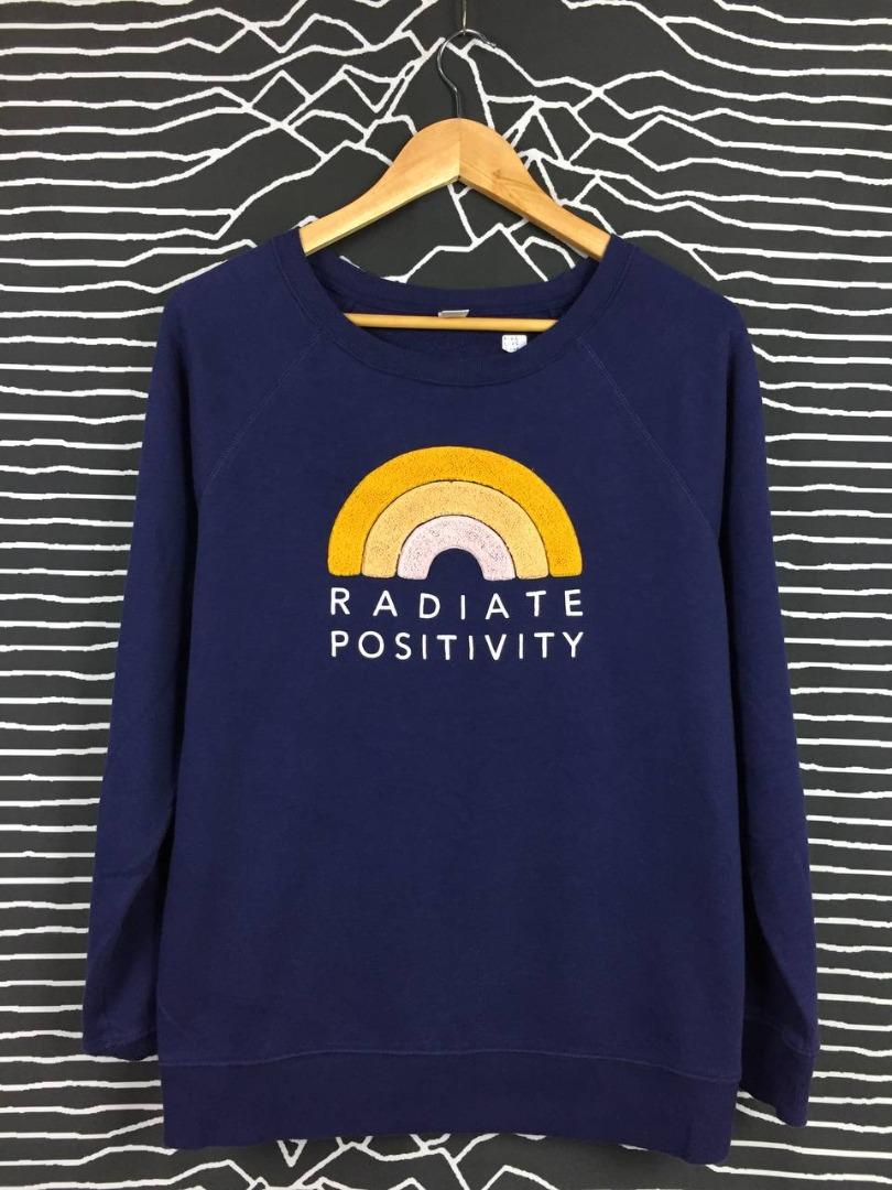 Old navy radiate 2025 positivity sweatshirt