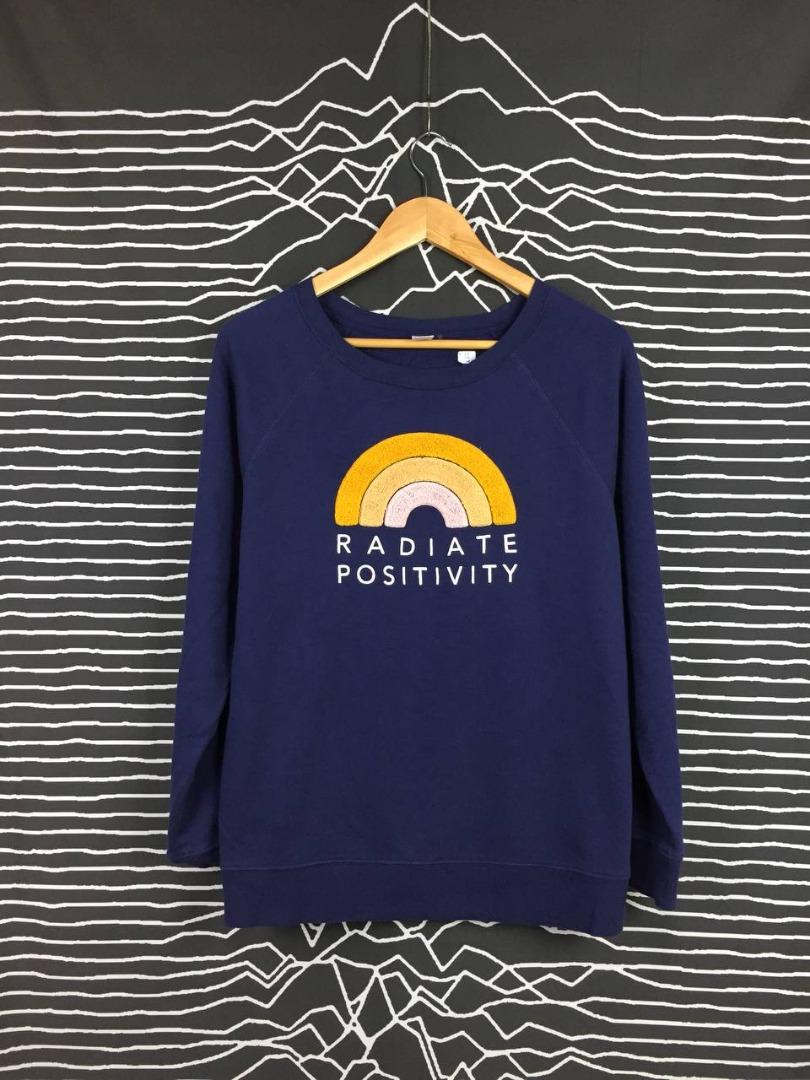 Old navy shop radiate positivity sweatshirt