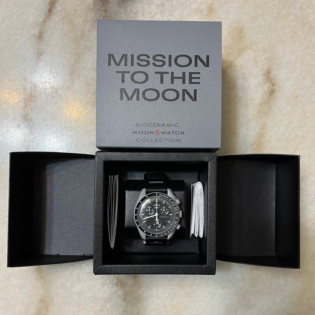 Omega x Swatch Moon Moonswatch, Luxury, Watches on Carousell