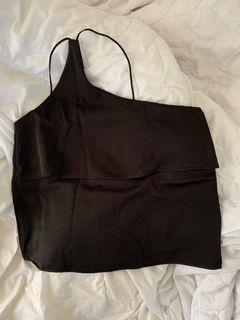 One shoulder top