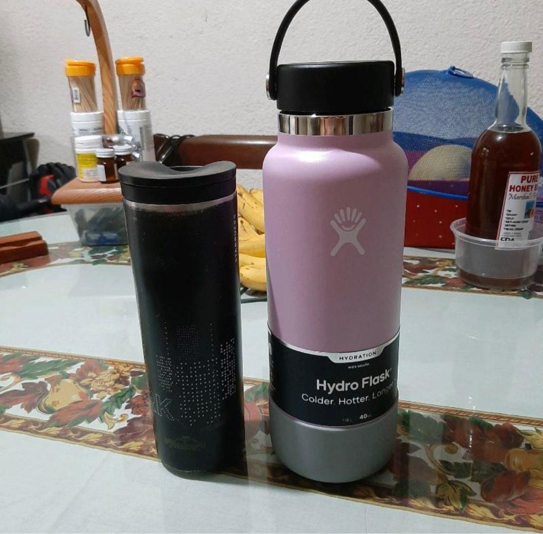 Original Hydro Flask Light Violet 40oz, Furniture & Home Living