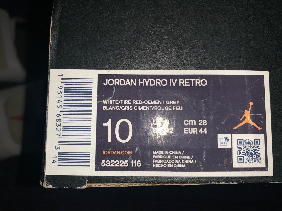 jordan hydro iv retro