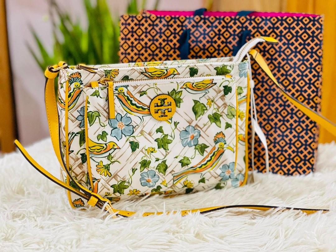 Tory burch yellow crossbody bag on sale