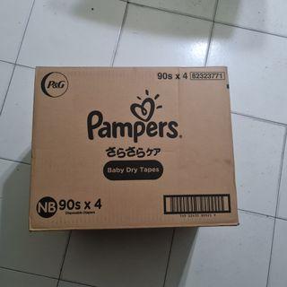Pampers for new born babies