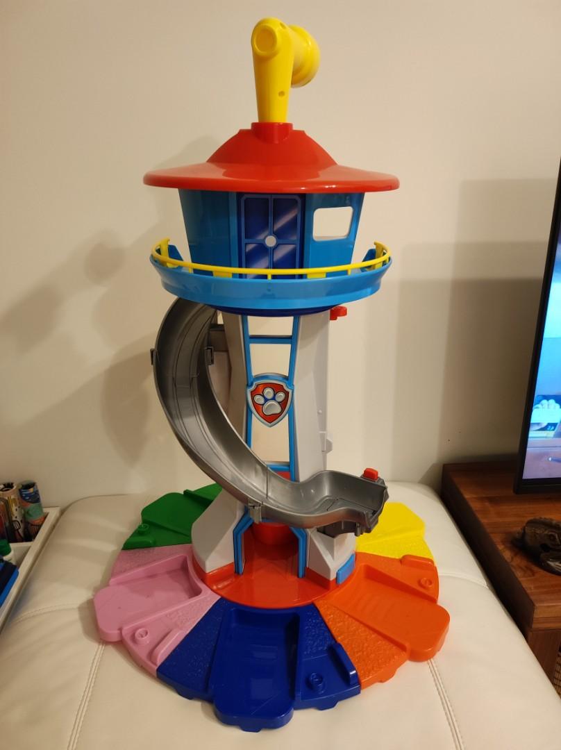 Paw patrol lookout top tower used