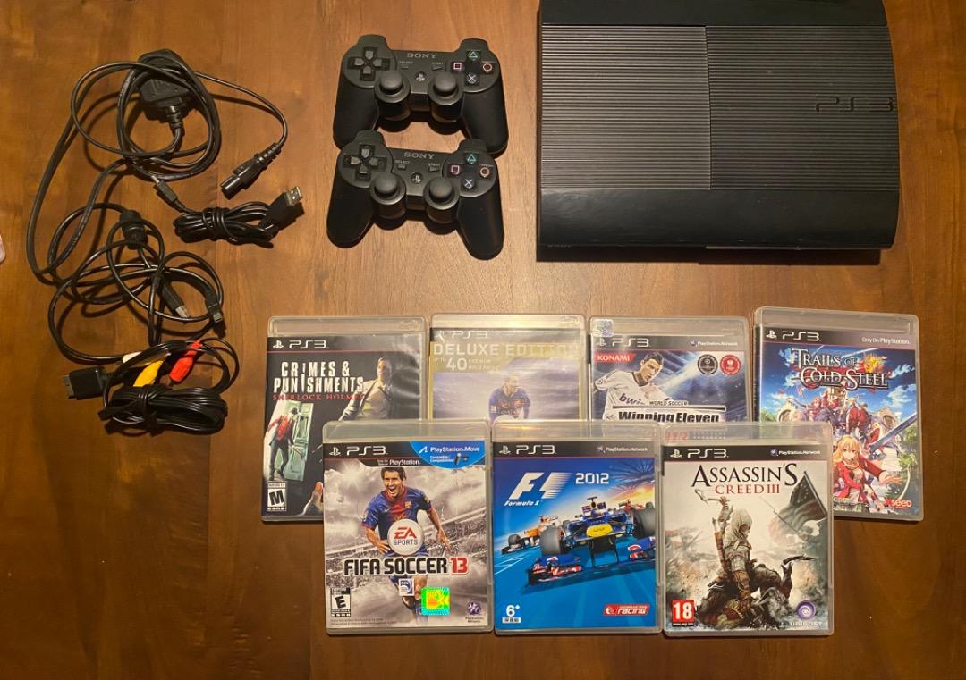 PlayStation 3 Super slim bundle, Video Gaming, Video Game Consoles,  PlayStation on Carousell