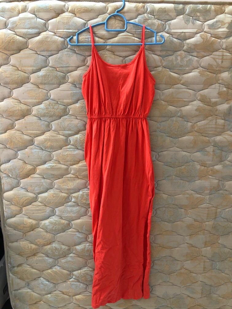 Pomelo Slit Maxi Dress, Women's Fashion, Dresses & Sets, Dresses on