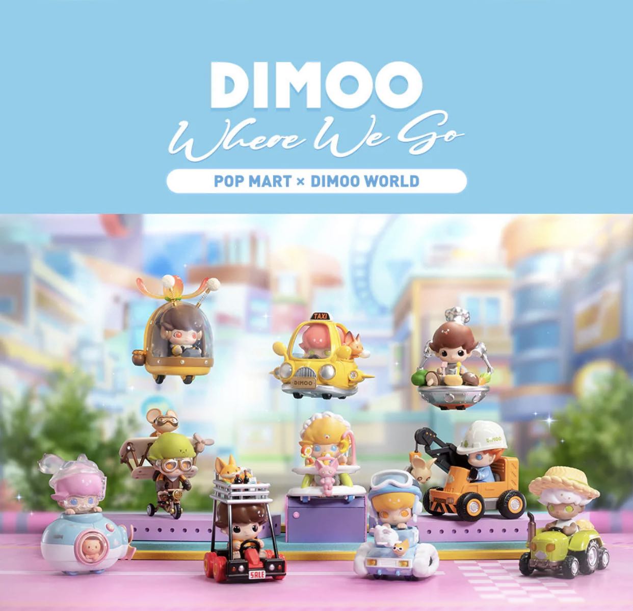 POP MART Dimoo “Little Dreamer” Figure