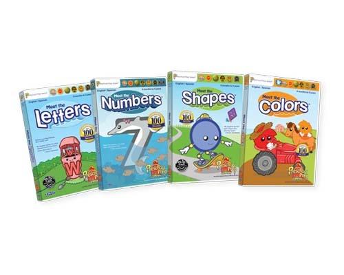 PRESCHOOL PREP SERIES COLLECTION DVD Meet the Letters, Shapes, Numbers ...