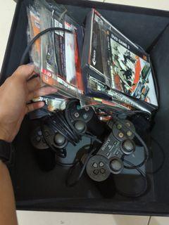 PS 2 remote and games