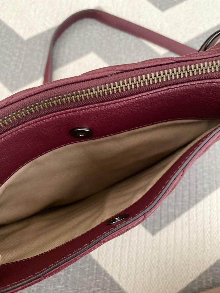 Edie top zip discount crossbody