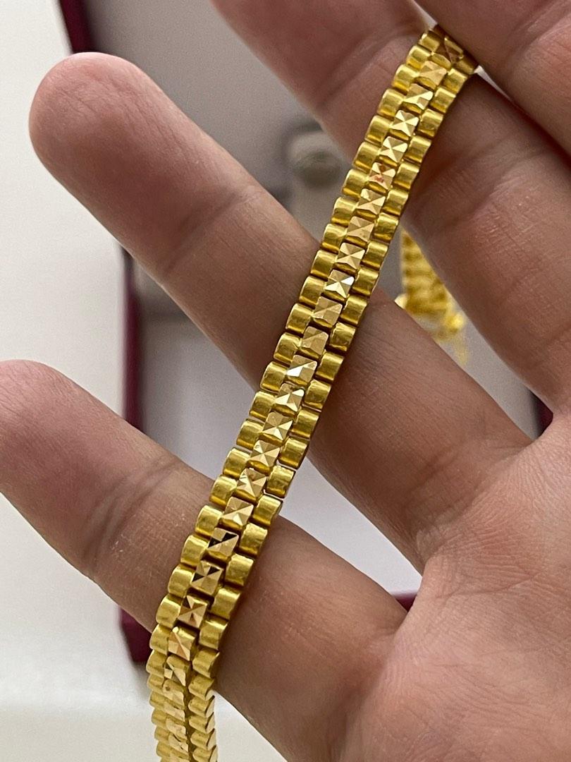 Gold shop bracelet rolex