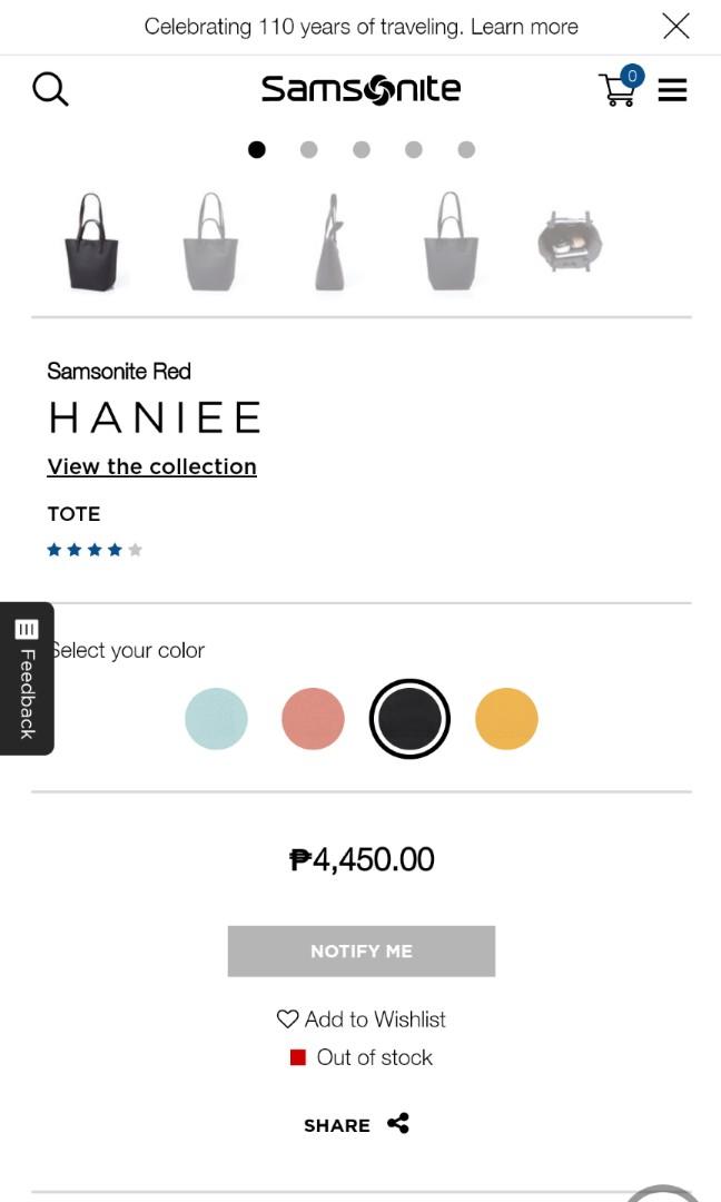 Samsonite Haniee Tote
