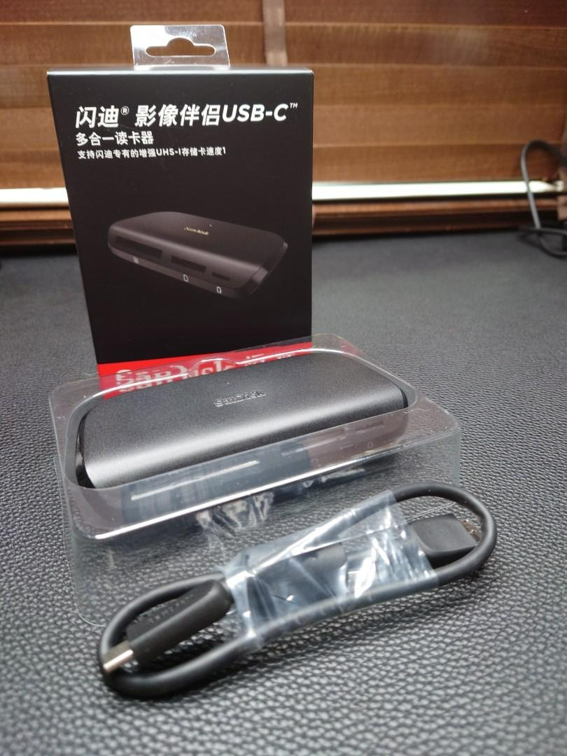 SanDisk ImageMate Pro USB 3.0 Multi Card Reader (USBC), Mobile Phones & Gadgets, Mobile