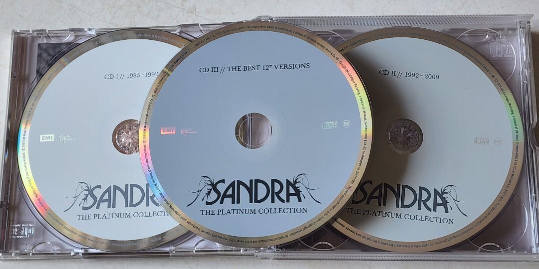 Sandra ~ The Platinum Collection ( MADE IN THE EU ) 3CD, Hobbies & Toys ...