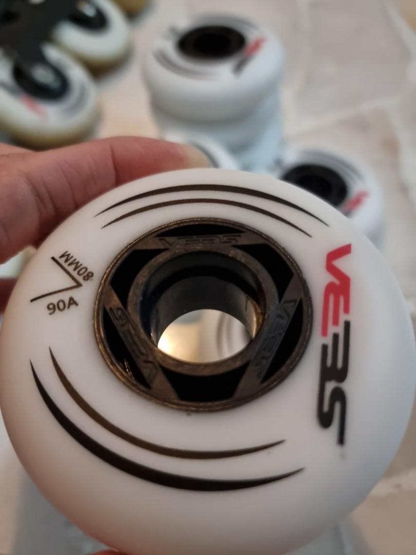 Seba 80mm wheels for sale (90a hardness), Sports Equipment, Sports ...