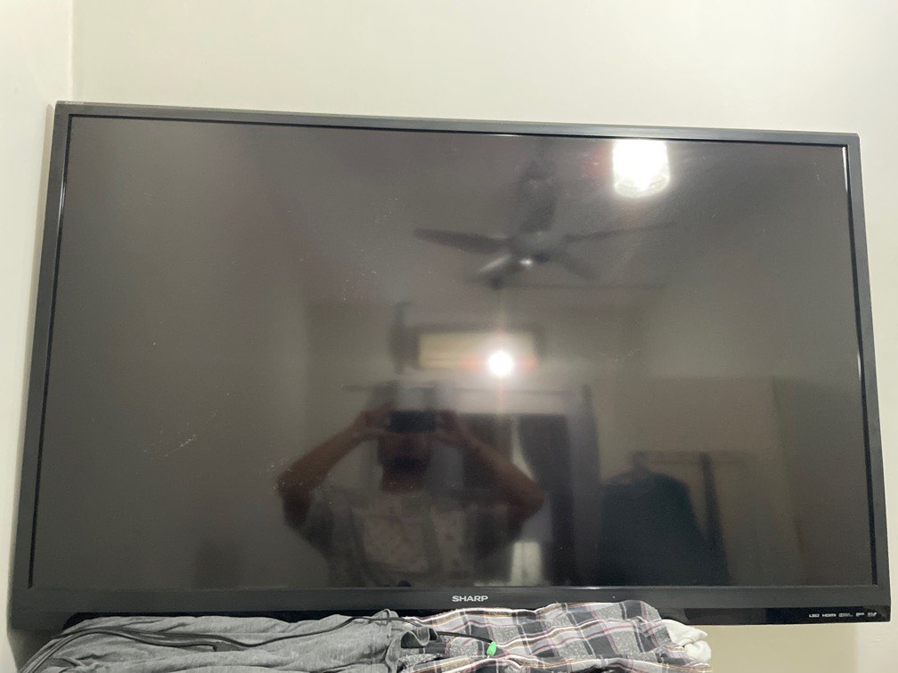 Sharp 55 inch tv, TV & Home Appliances, TV & Entertainment, TV on Carousell