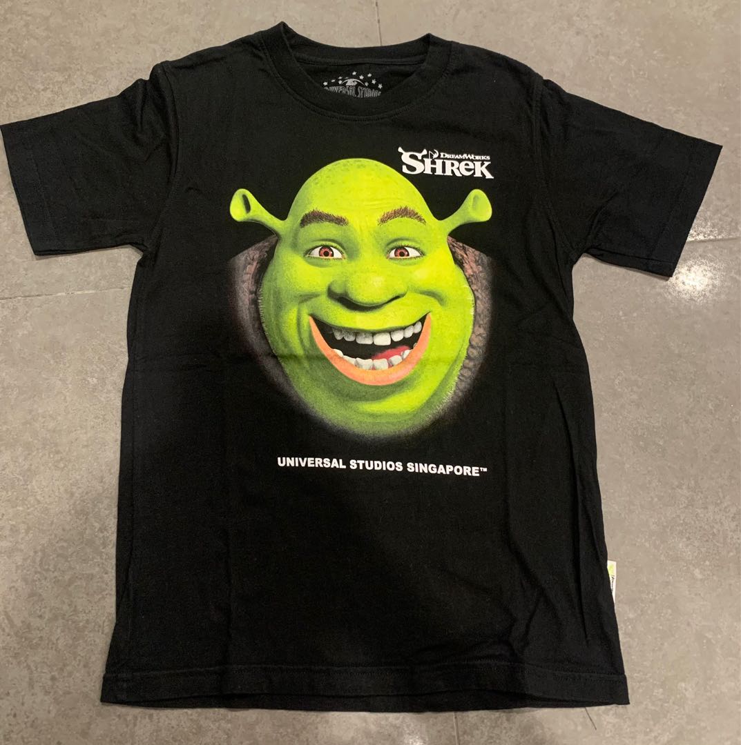 Shrek Tshirt / universal studio Tshirt, Babies & Kids, Babies & Kids Fashion on Carousell