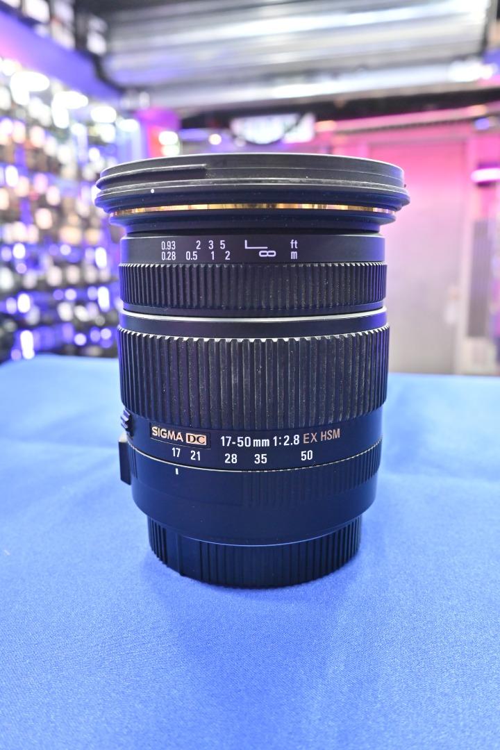 Sigma 17-50mm F2.8 for canon 等效27-80mm 恆定2.8 R7 R10用一流