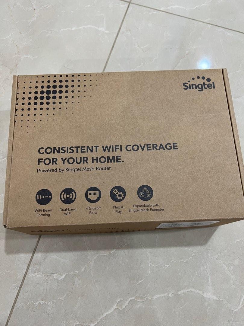 Singtel Mesh Router, Computers & Tech, Parts & Accessories, Networking ...