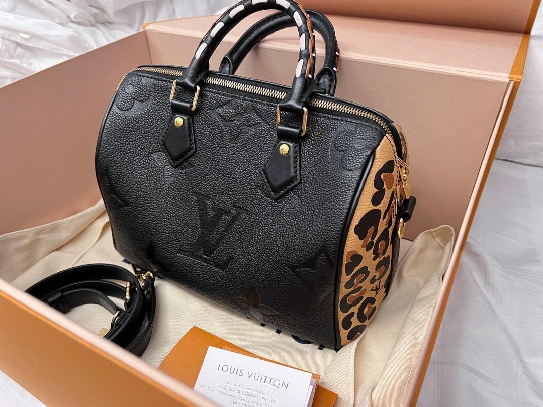 Louis Vuitton Wild at heart Speedy 25, Luxury, Bags & Wallets on