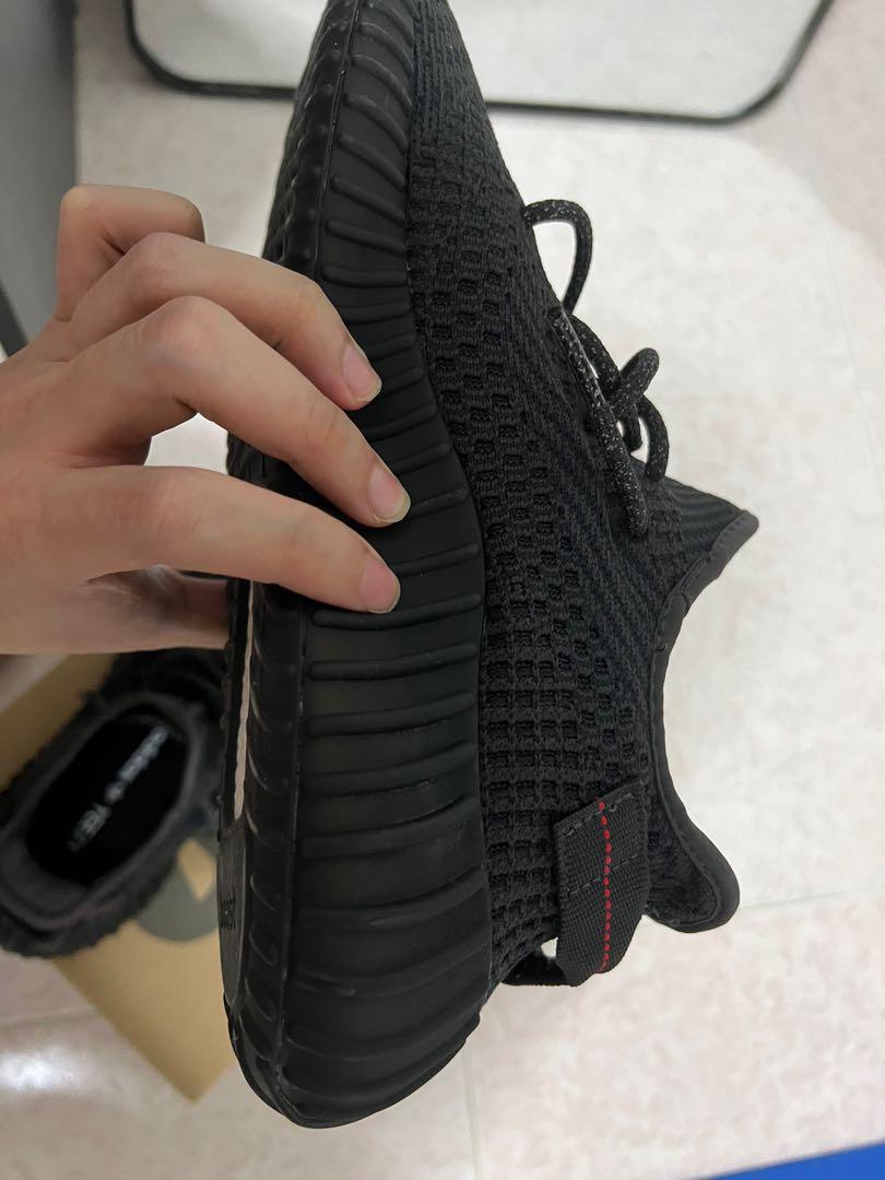 static black yeezy non reflective