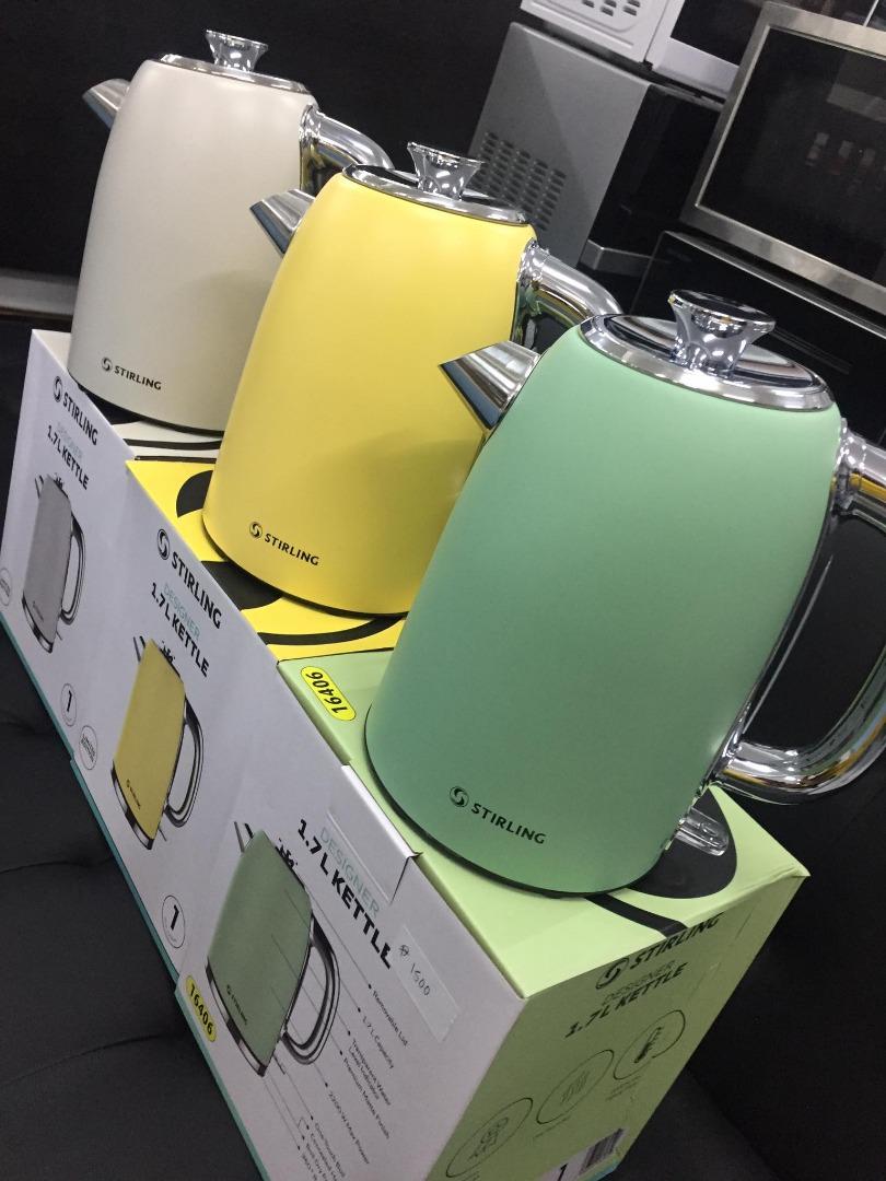Stirling Designer 1.7L Kettle, TV & Home Appliances, Kitchen Appliances