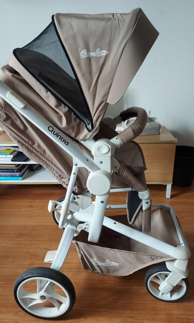 Stroller Cocolatte Quintas BNS Series Stroller Bayi Anak Warna Khaki nego tega hit n run block