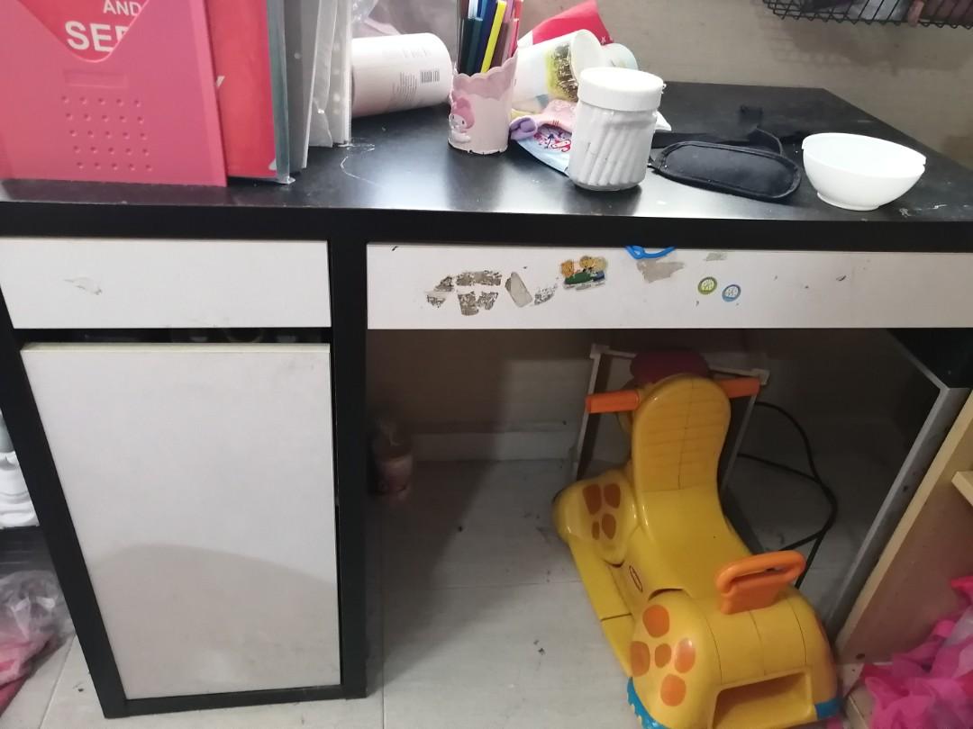 Sturdy ikea study table Garage sale, Furniture & Home Living