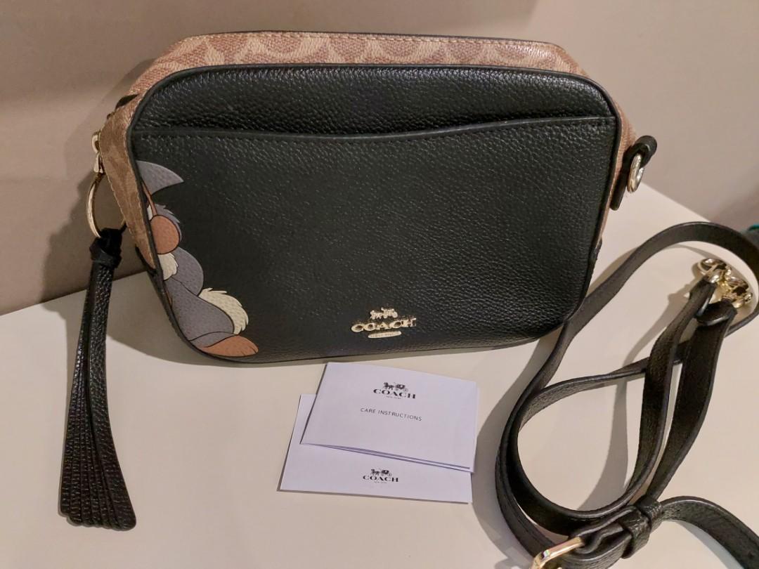 Coach thumper camera on sale bag