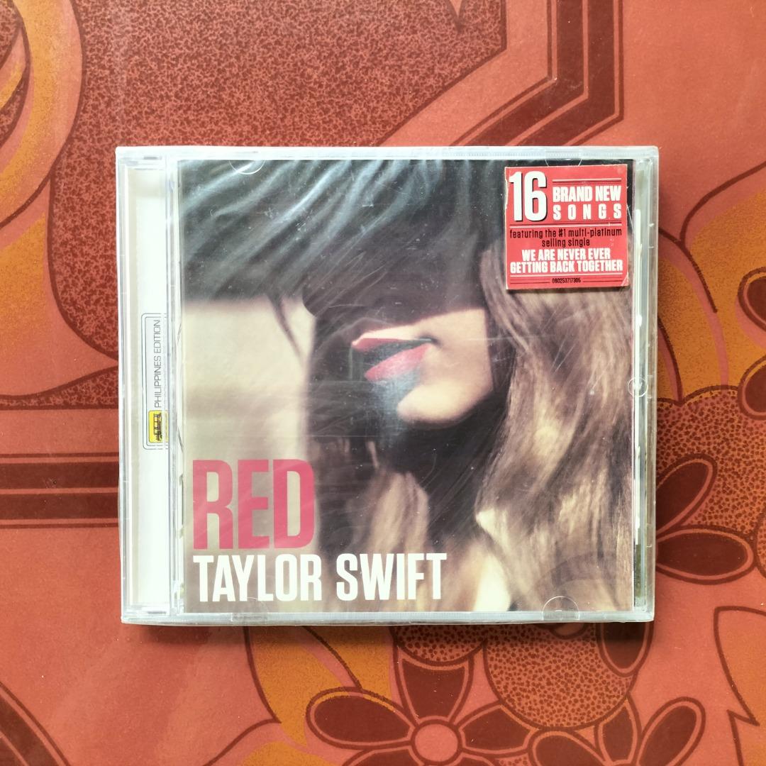 Taylor Swift - RED Standard CD + photocards (Sealed), Hobbies & Toys ...