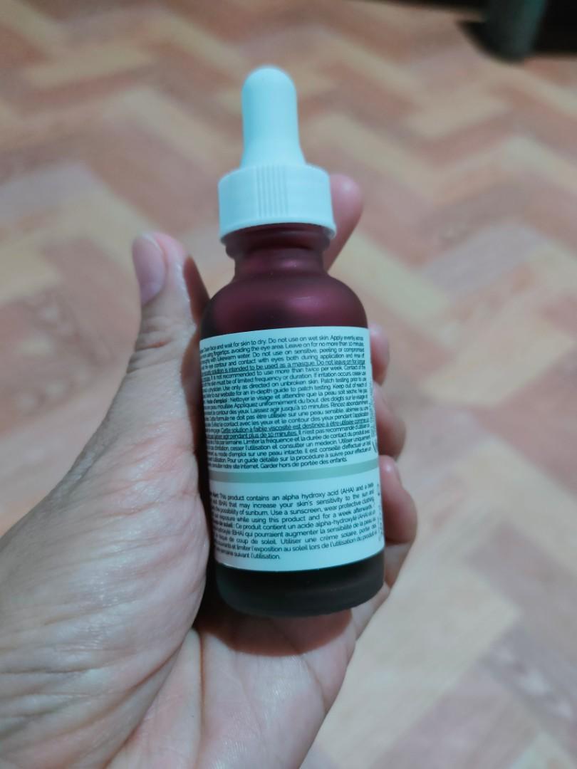 The ORDINARY AHA BHA Peeling Solution, Beauty & Personal Care, Face ...