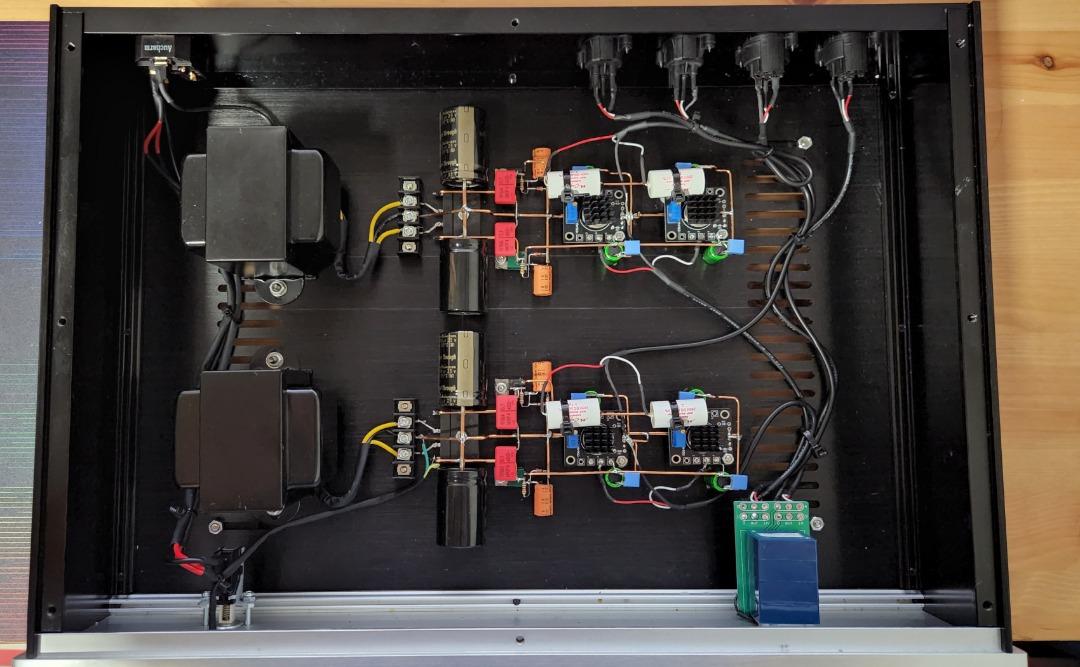 theNosta highend Preamp Power amplifier (DIY, custom design) for Hifi