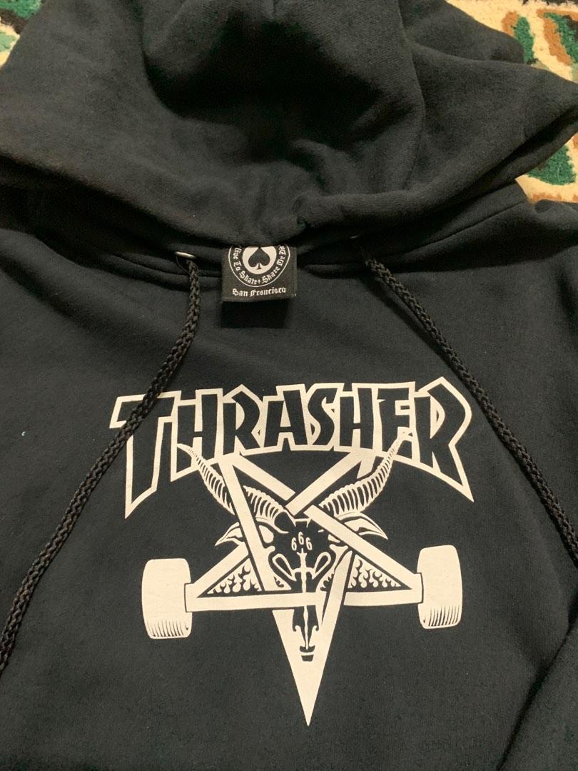 Thrasher hotsell baphomet hoodie