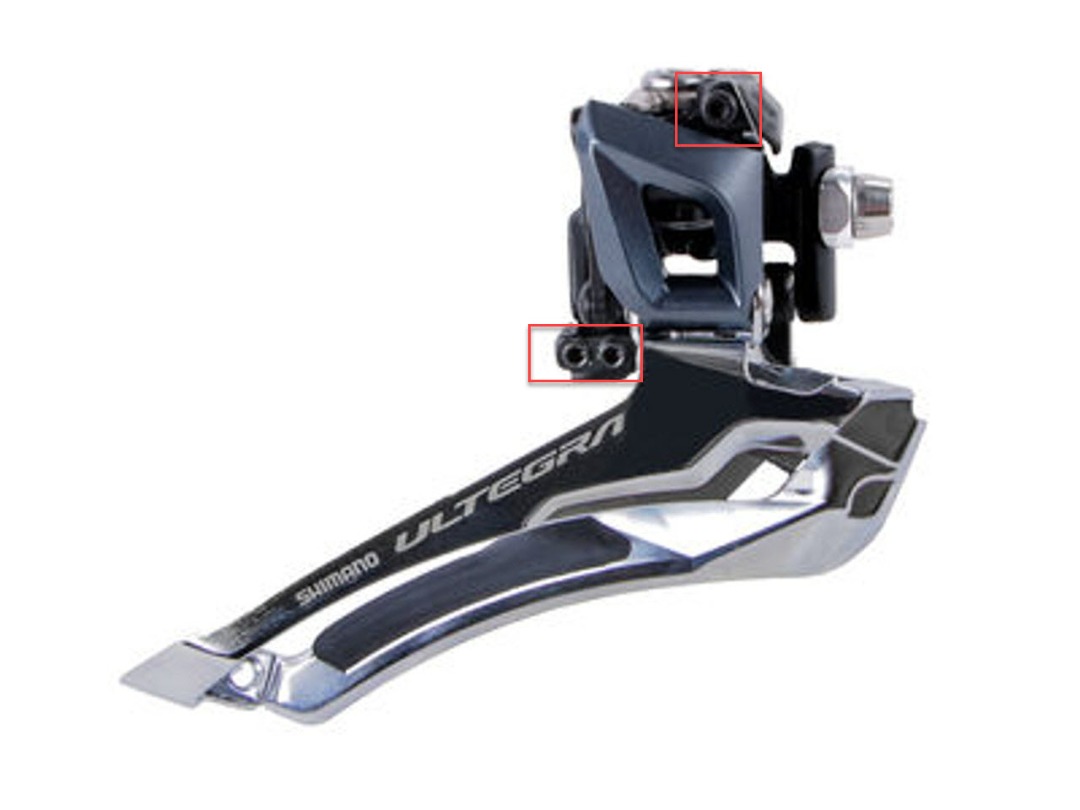 Adjusting shimano ultegra front derailleur best sale