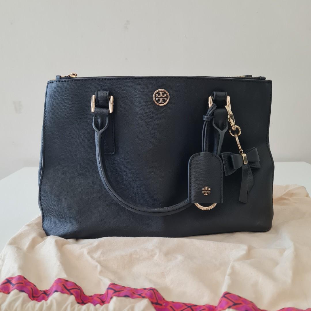 Tory burch large robinson double zip tote shop