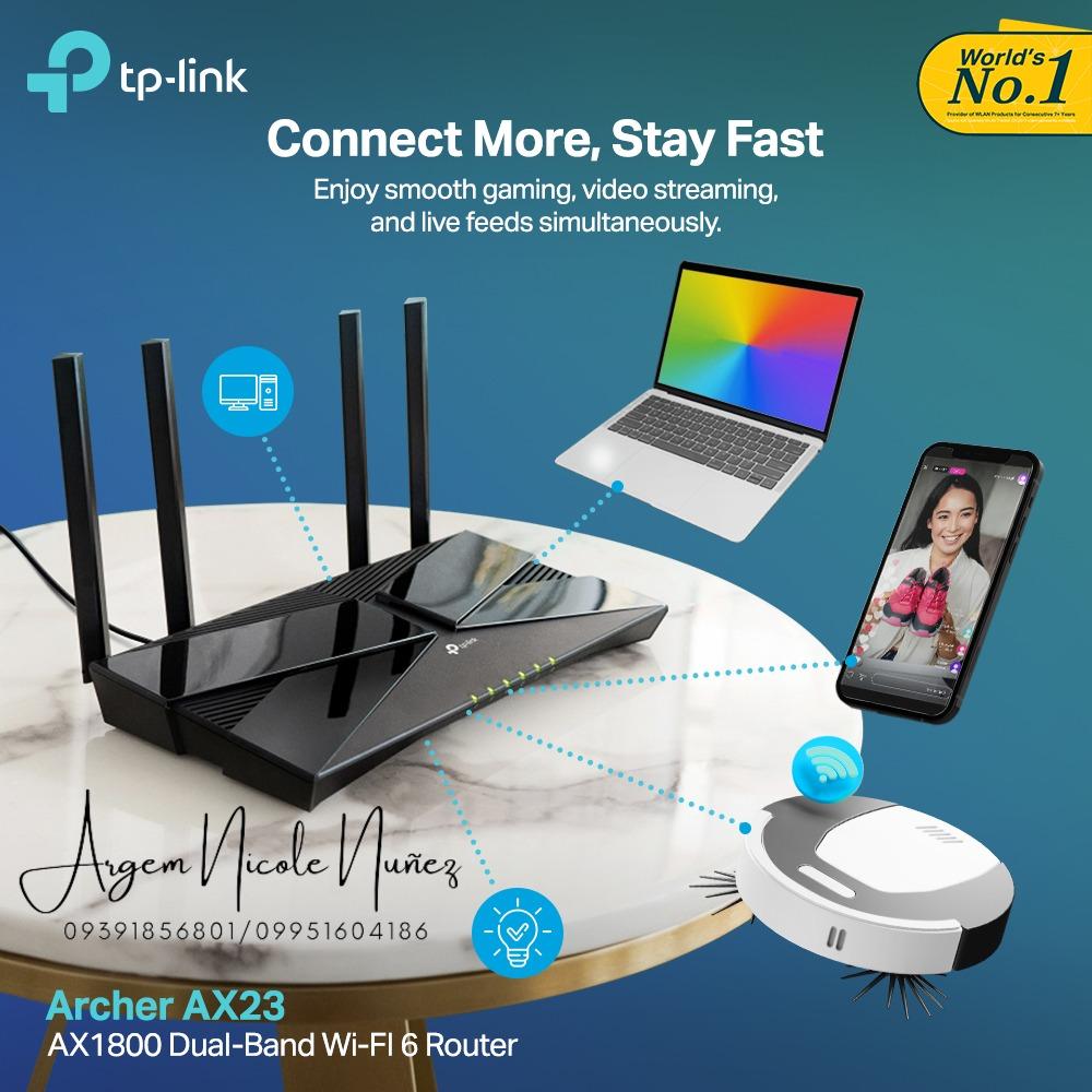 TP-LINK Archer AX23 New AX1800 Dual-Band Wi-Fi 6 Router, Computers ...