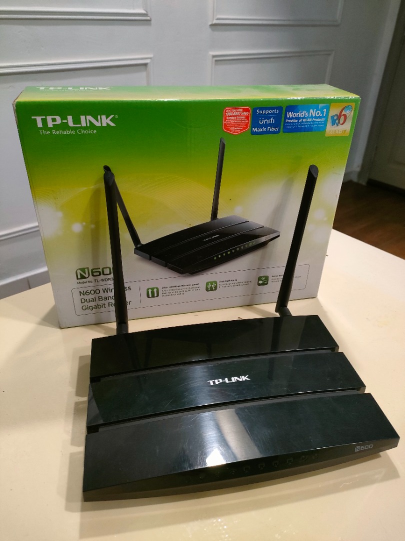 Give Secretary Execute TP-Link TL-WDR3600 N600 Wireless Dual Band Gigabit Router, Computers &  Tech, Parts & Accessories, Networking on Carousell